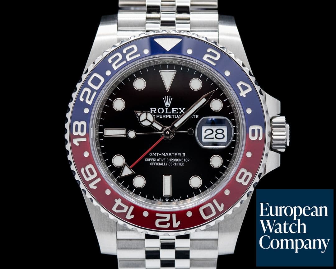 Image of Rolex GMT Master II Ceramic 126710 "Pepsi" SS 