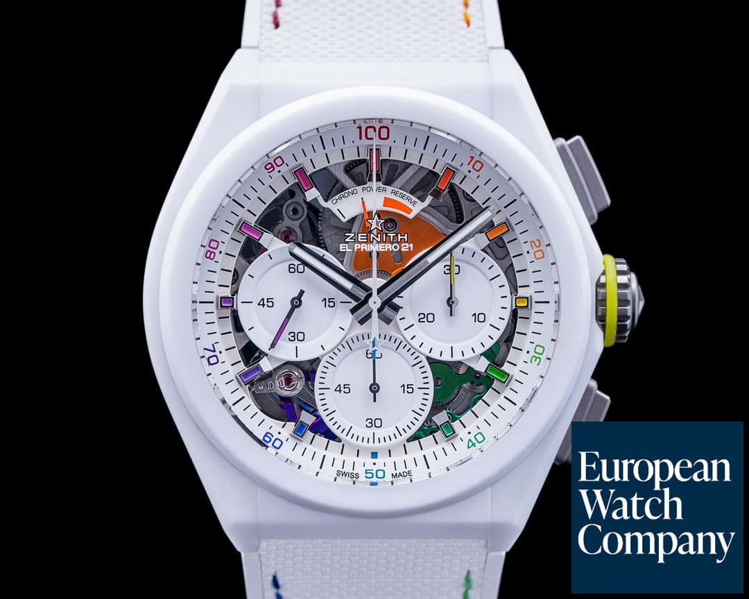 Image of Zenith Defy 21 CHROMA Ceramic White LIMITED