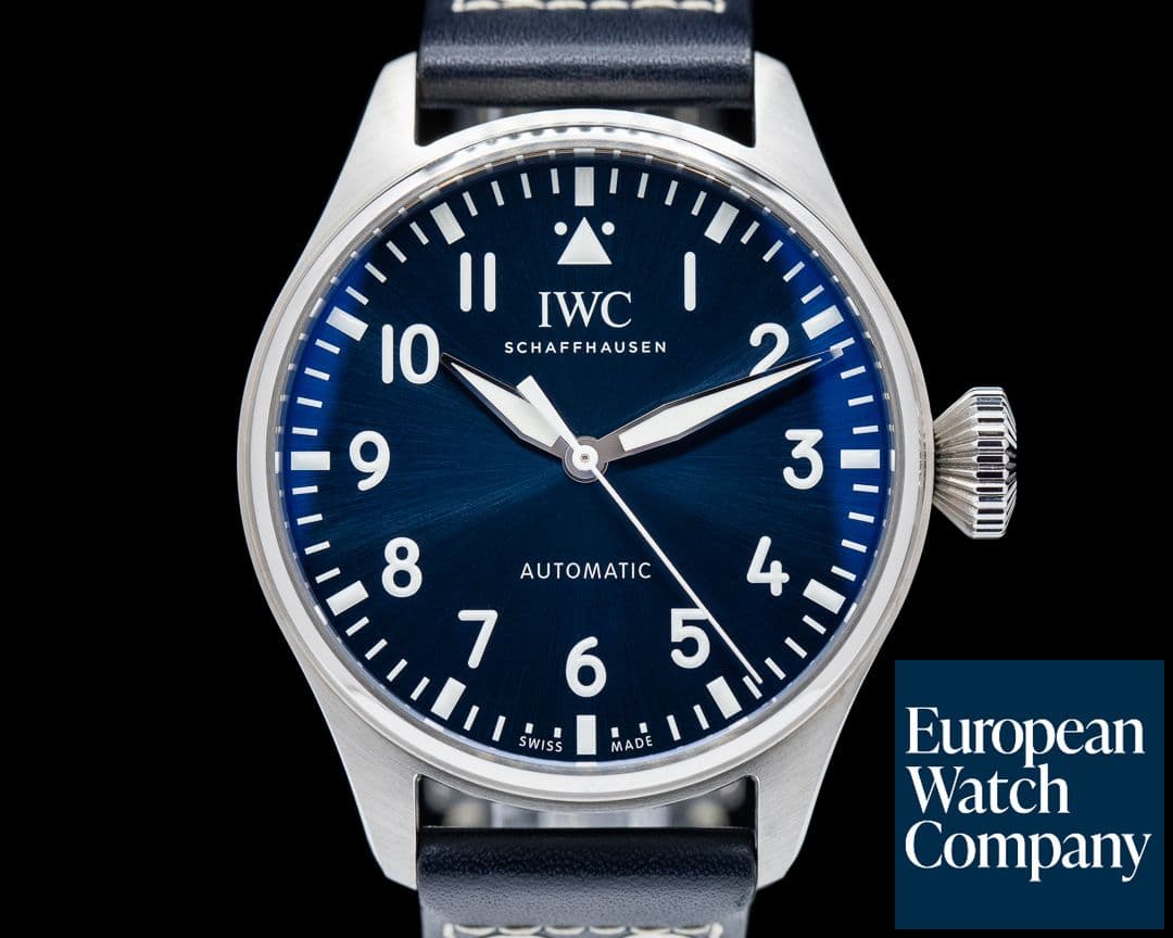 Image of IWC Big Pilot's Watch 43mm Blue Dial