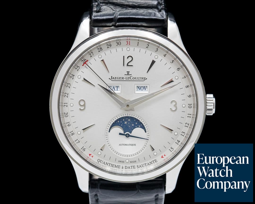 Image of Jaeger LeCoultre Master Calendar SS Silver Dial NEW MODEL 