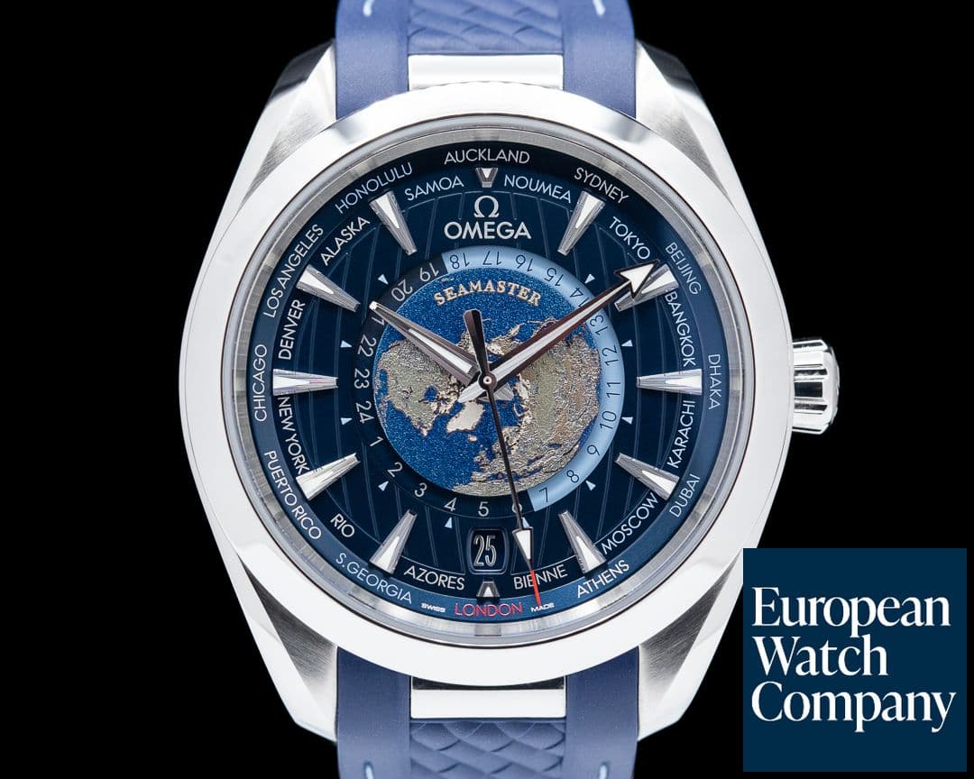 Image of Omega Aqua Terra Co-Axial Master Chronometer GMT Worldtimer