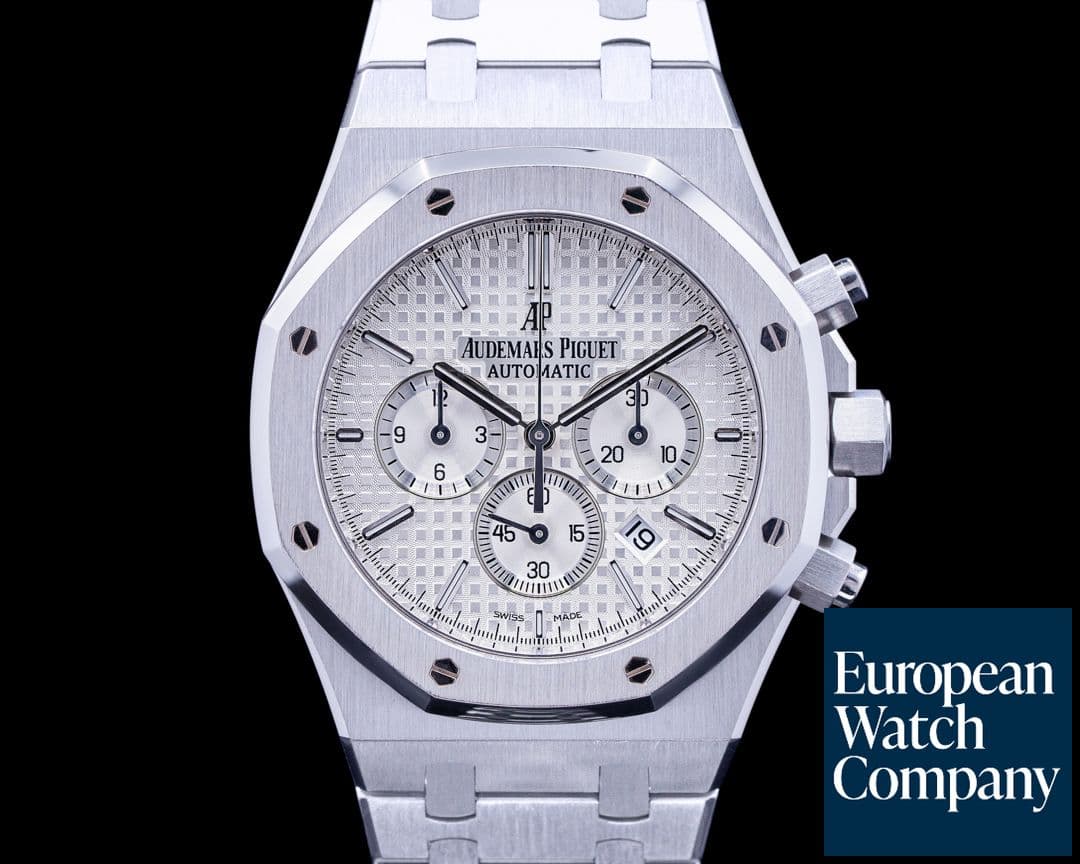 Image of Audemars Piguet Royal Oak 26320ST Chronograph Silver Dial SS 41MM