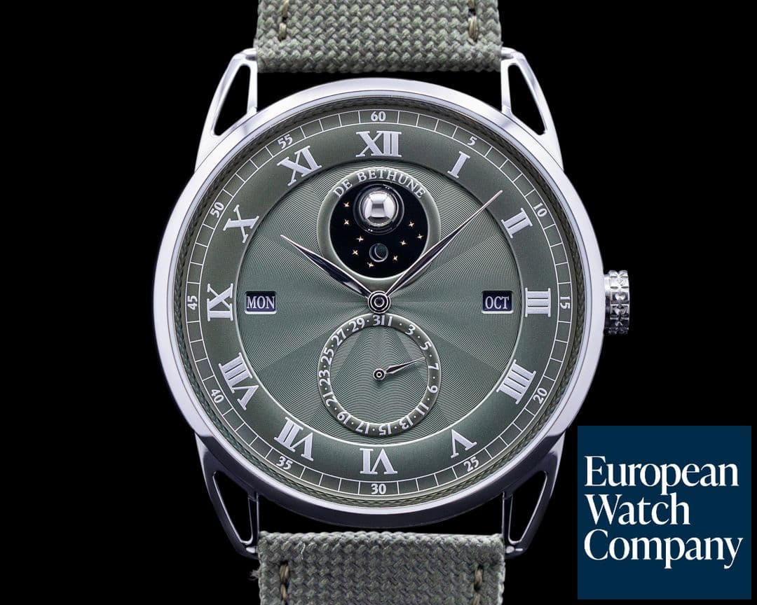 Image of De Bethune DB25QP Perpetual Calendar Green Dial 2022