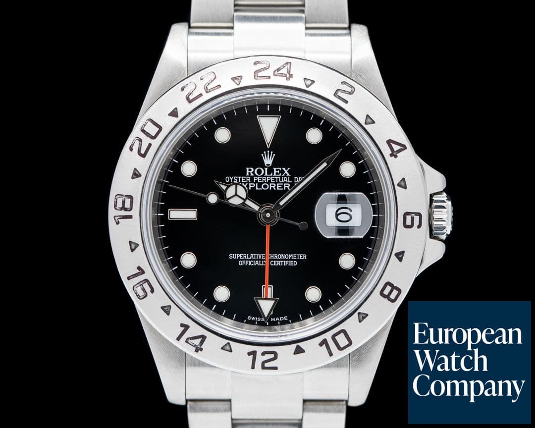 Image of Rolex Explorer II SS Black Dial 16570