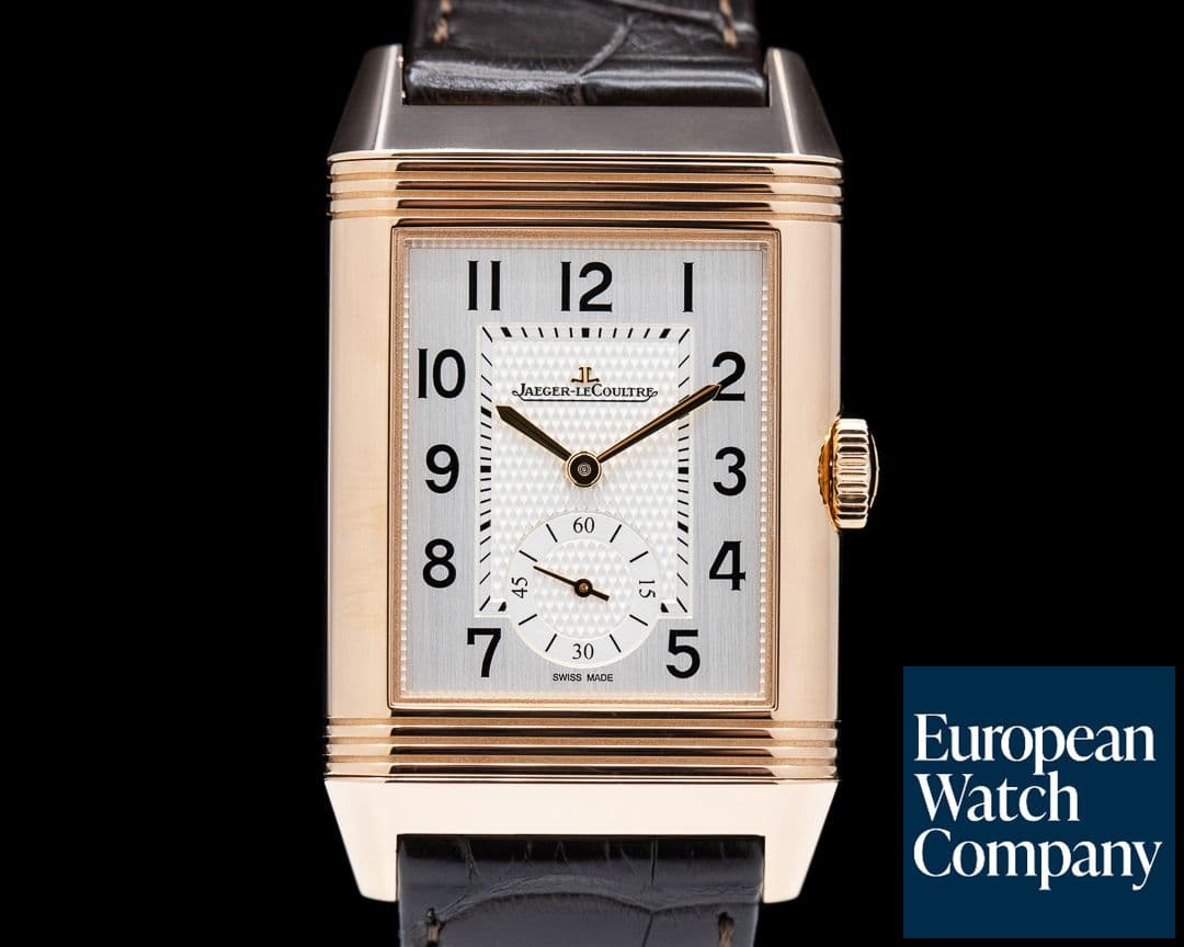 Image of Jaeger LeCoultre Classic Reverso Duo Large 18k Rose Gold