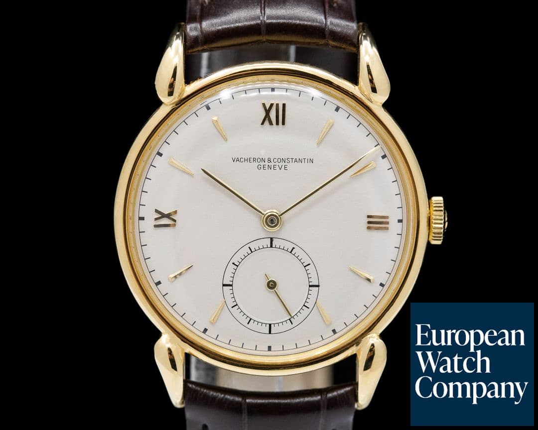 Image of Vacheron Constantin Vintage Manual Wind 18k Yellow Gold "Cornes De Vache"