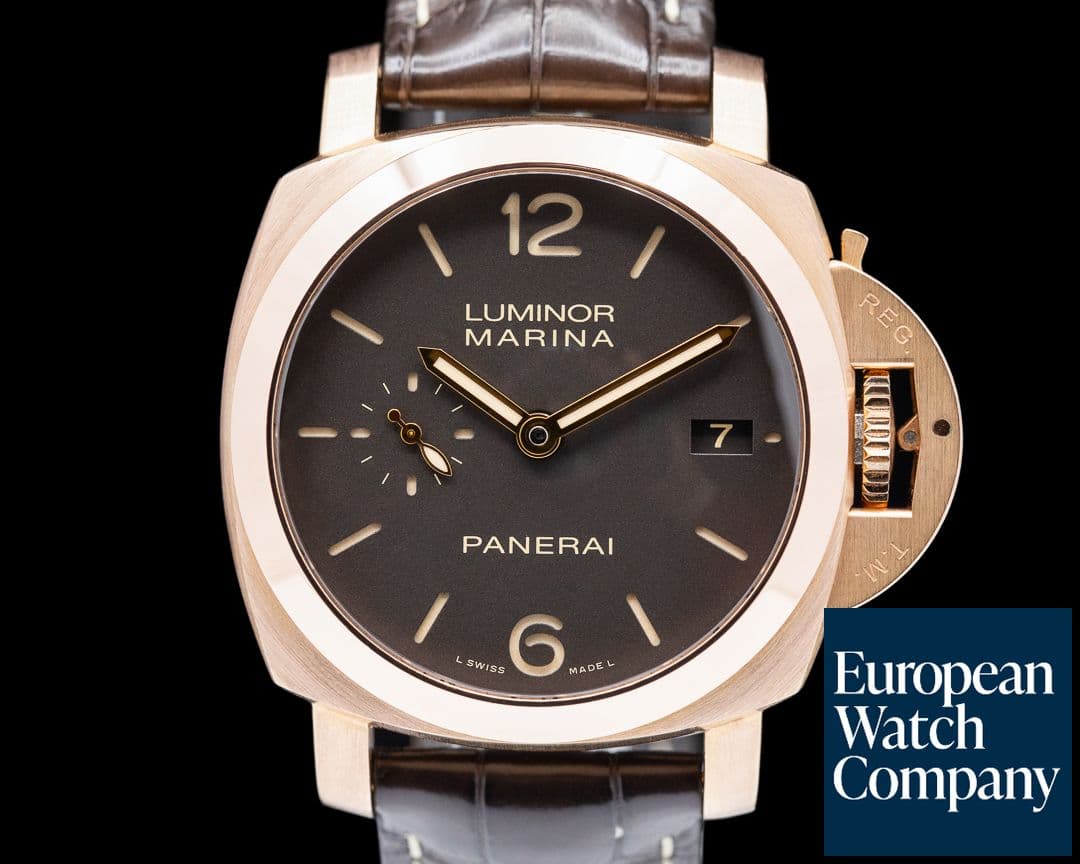 Image of Panerai Luminor Marina 1950 3 Days Automatic 18K Rose Gold