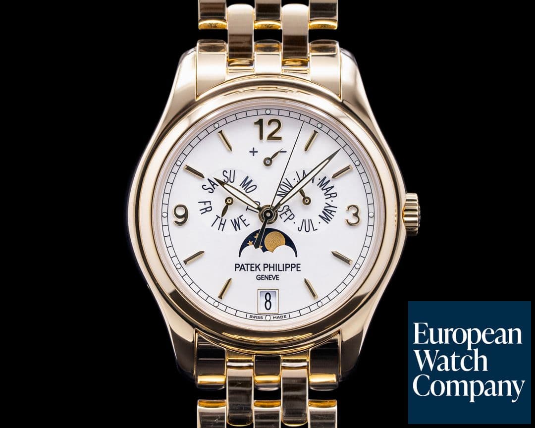 Image of Patek Philippe Annual Calendar 5146/1J Cream Dial 18K Yellow Gold / Bracelet