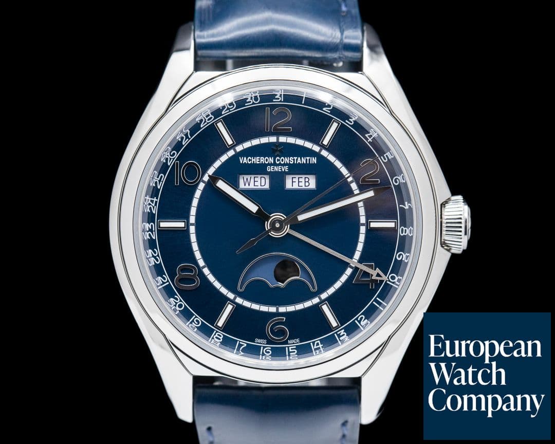 Image of Vacheron Constantin Fiftysix Complete Calendar SS Blue Dial 