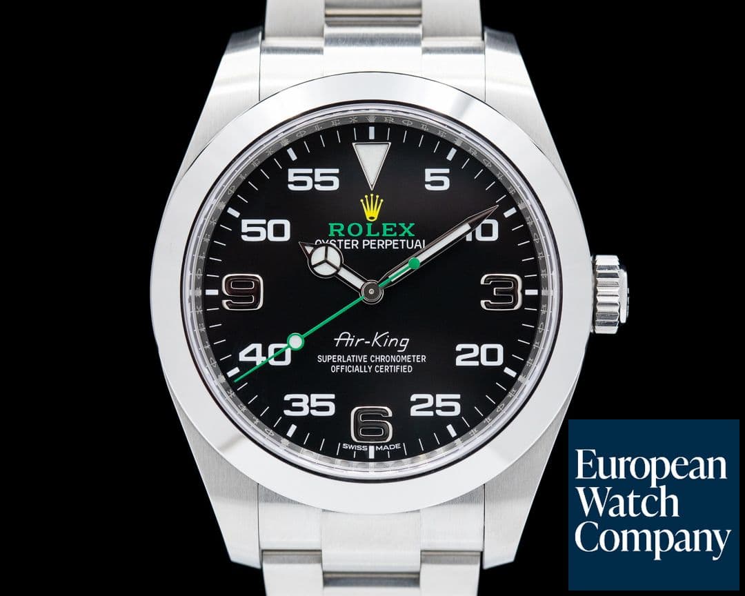 Image of Rolex Air King 116900 Black Dial SS