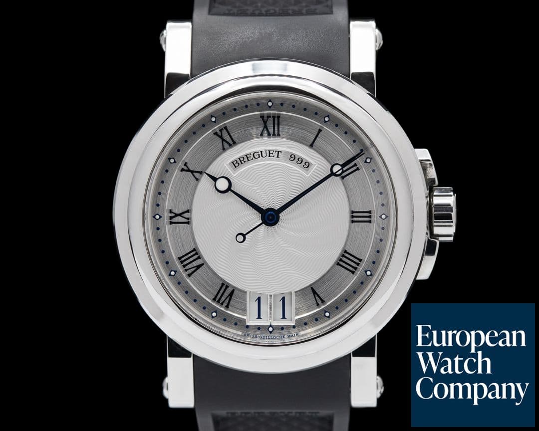Image of Breguet Marine Big Date SS / Rubber