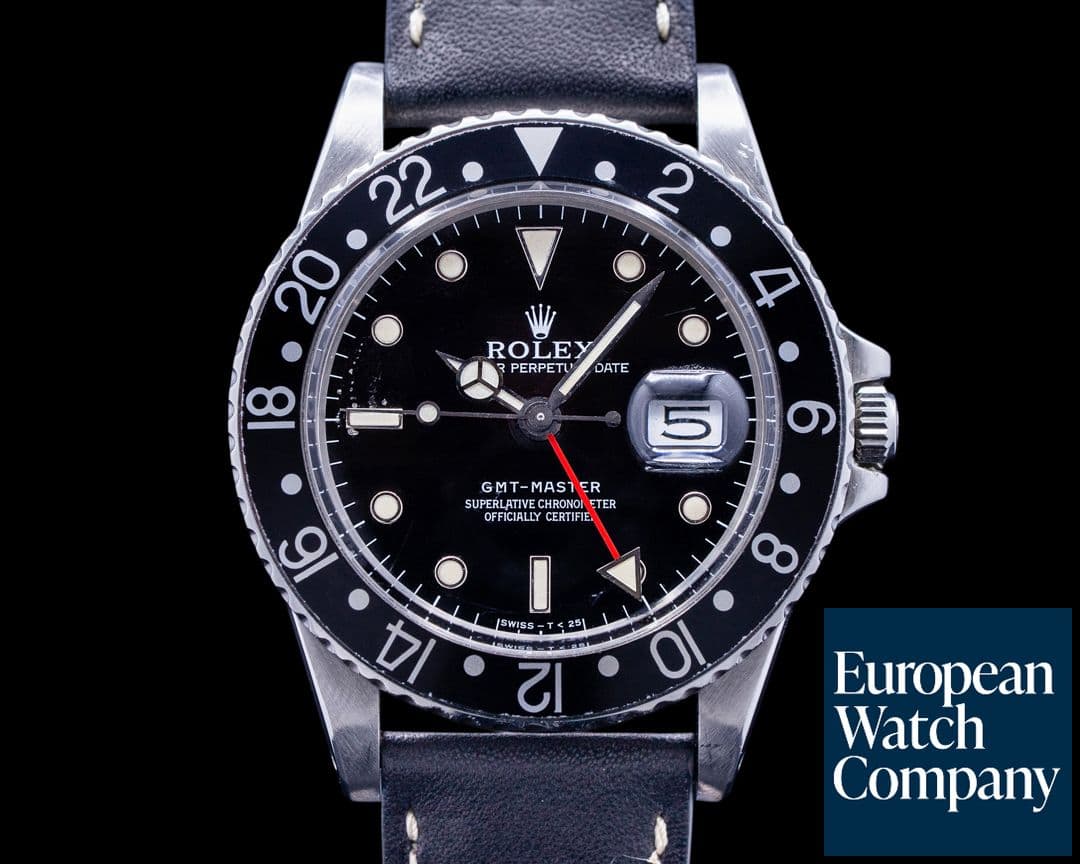 Image of Rolex GMT Master Transitional Glossy Dial / Oyster Circa 1982
