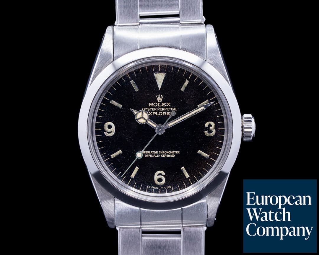 Image of Rolex Vintage Explorer I Gilt Chapter Dial SS / SS