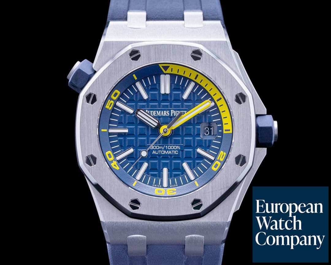 Image of Audemars Piguet Royal Oak Offshore Diver Boutique Blue Dial