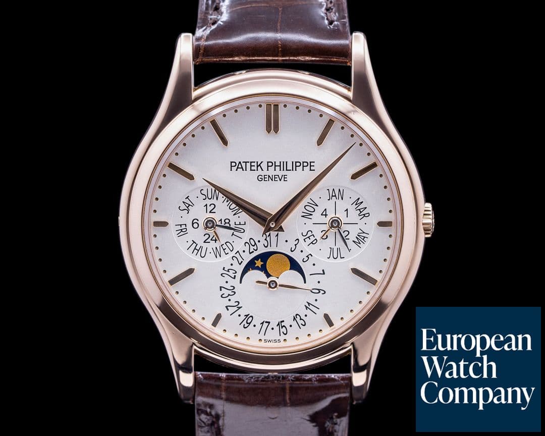 Image of Patek Philippe Perpetual 5140R Calendar 18K Rose Gold / Ivory Dial
