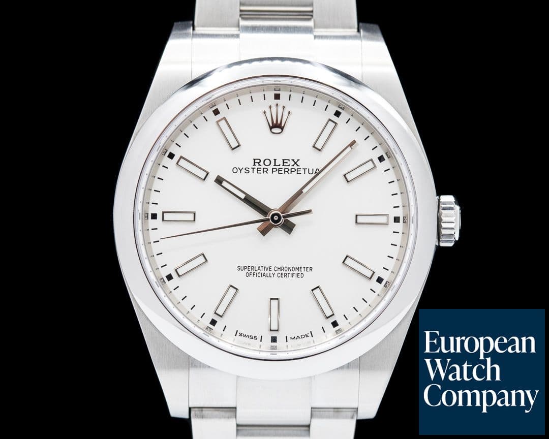 Image of Rolex Oyster Perpetual 114300 SS White Stick Dial 