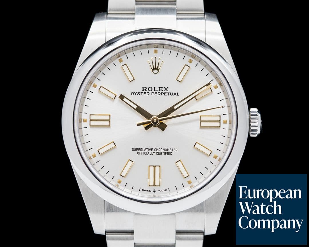 Image of Rolex Oyster Perpetual 124300 41mm SS / Silver Dial 2022 UNWORN