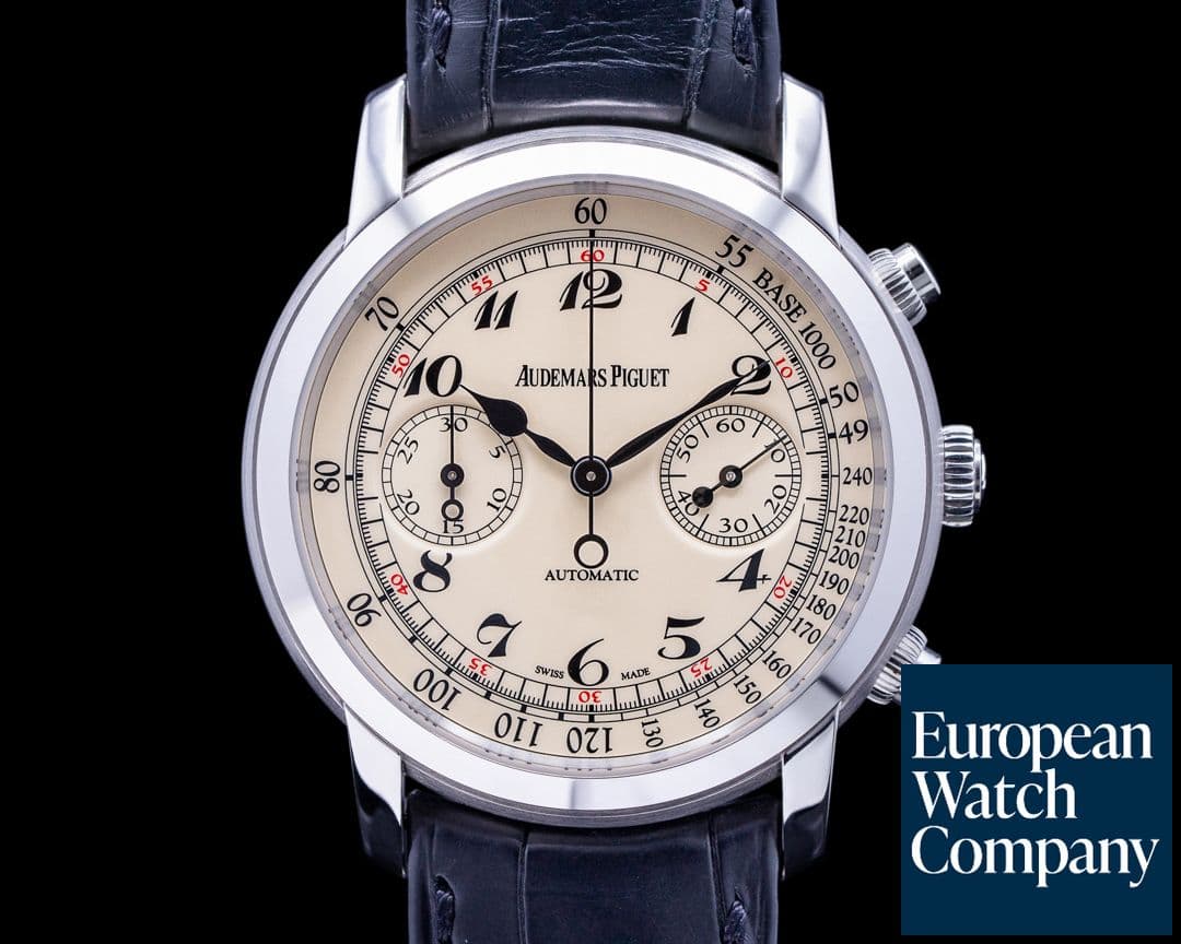 Image of Audemars Piguet Jules Audemars Chronograph 18K White Gold 