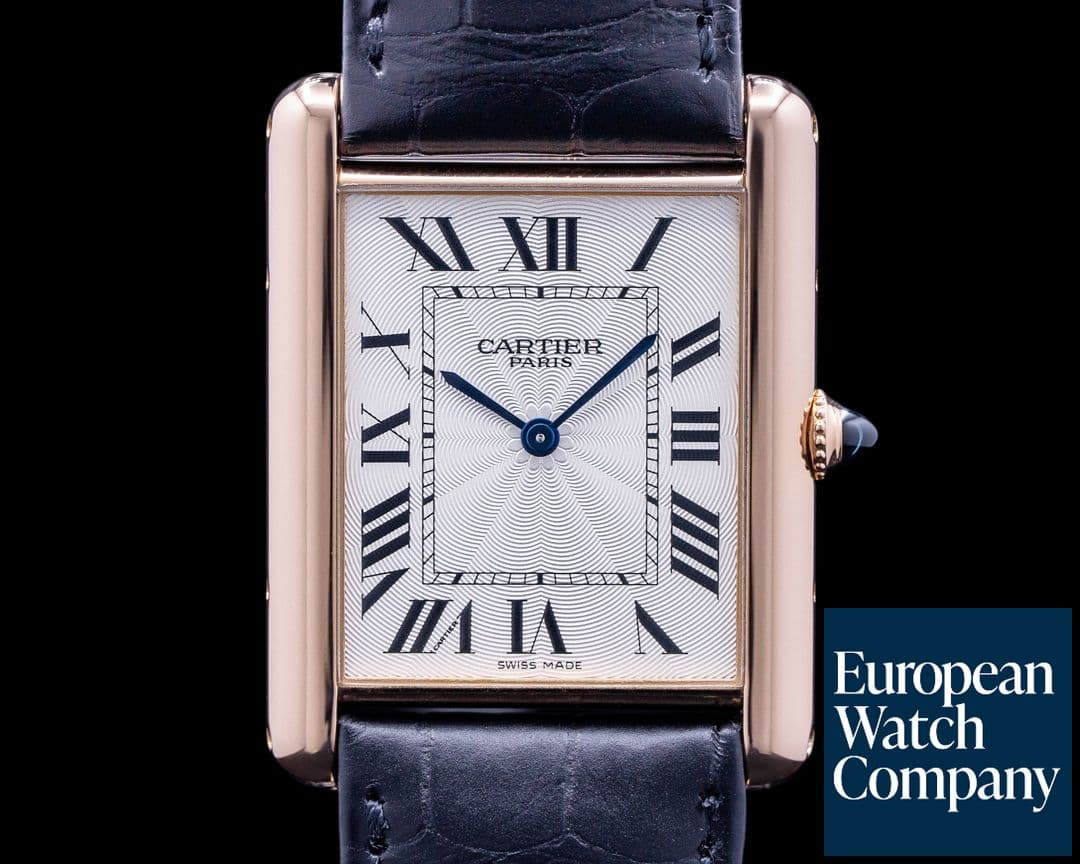 Image of Cartier Tank Louis Cartier XL CPCP 18K Rose Gold RARE