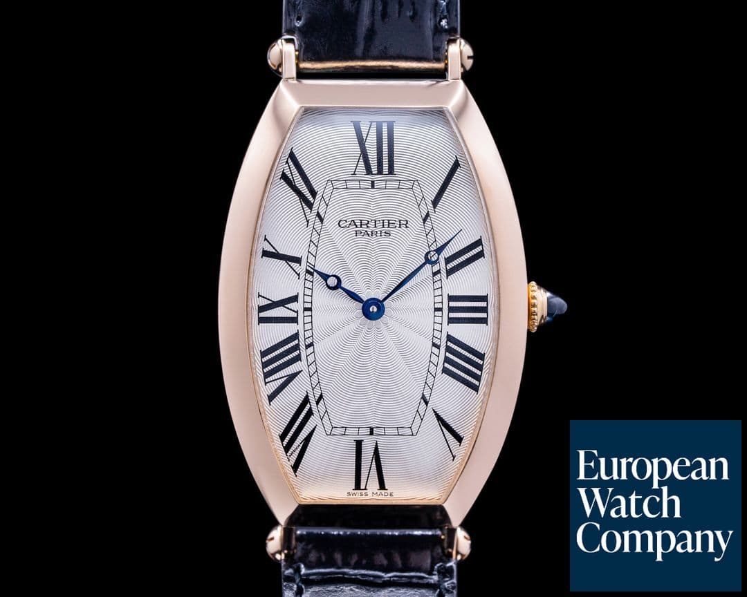 Image of Cartier Cartier Tonneau XL CPCP 18K Rose Gold RARE