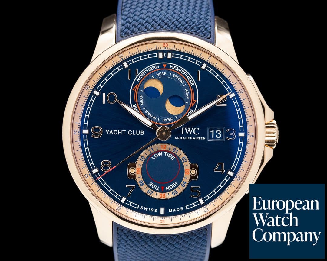 Image of IWC Portugieser Yacht Club Moon and Tide 