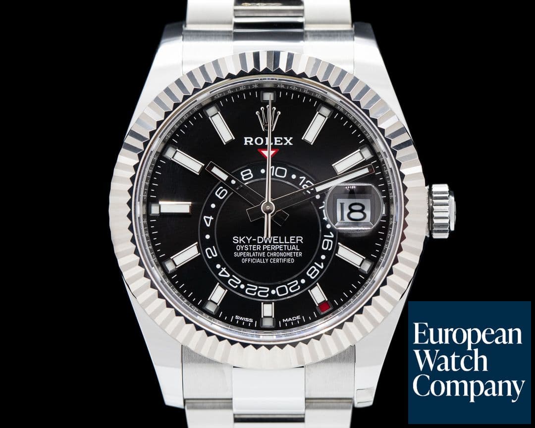 Image of Rolex Sky Dweller 326934 Steel Black Dial 2021