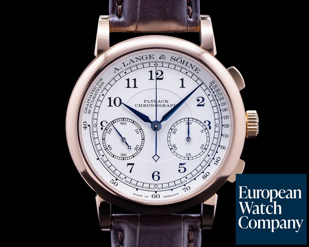 Image of A. Lange and Sohne 1815 Chronograph 414.032 18K Rose Gold