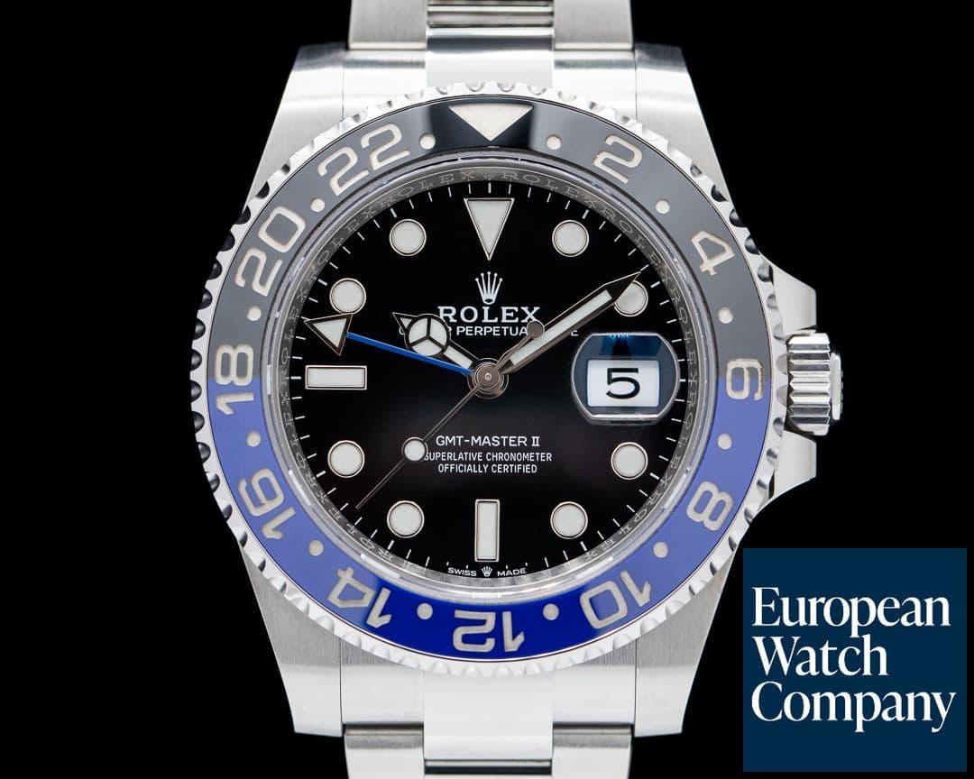 Image of Rolex GMT Master II 126710 Ceramic "Batman" SS / Oyster 2021