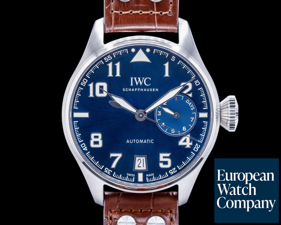Image of IWC Big Pilot "LE PETIT PRINCE" Blue Dial Limited