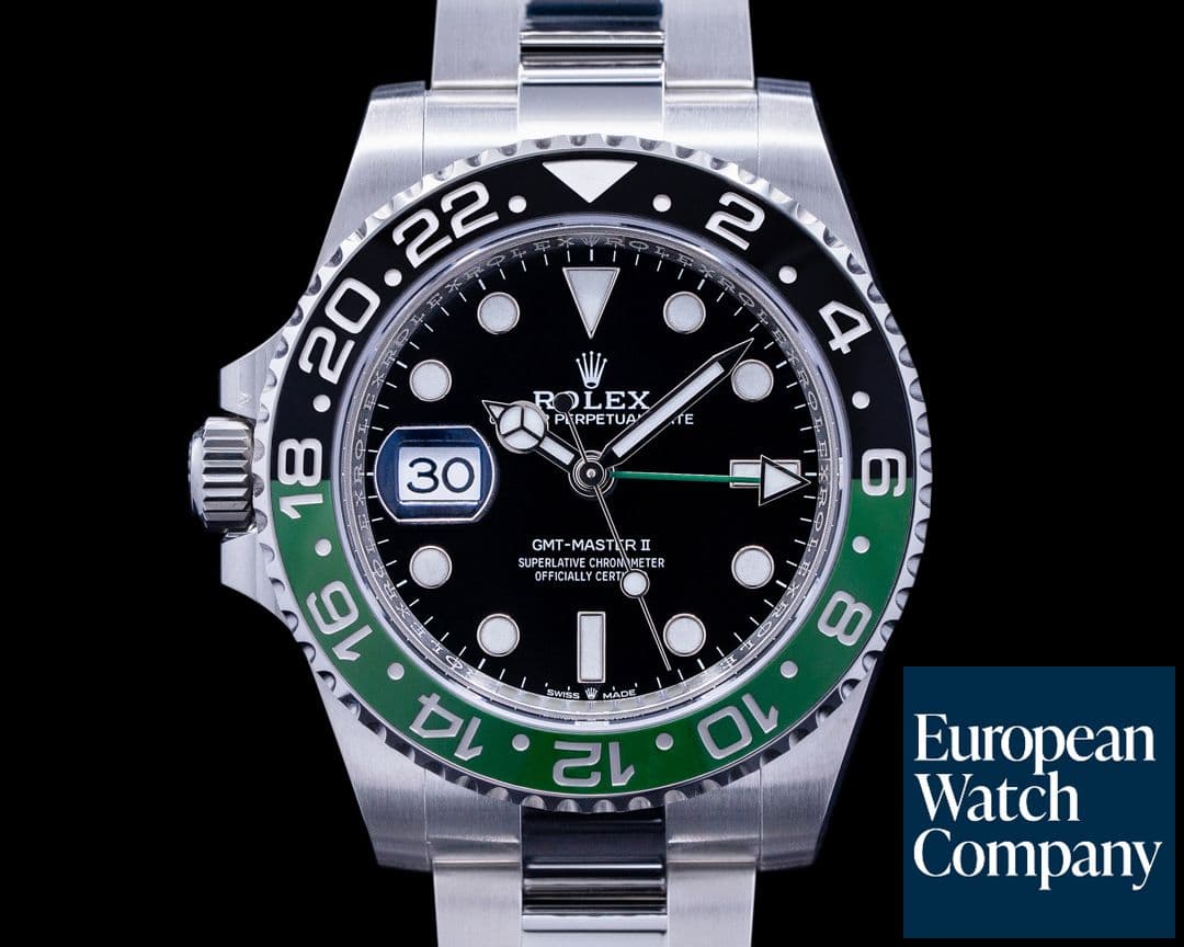Image of Rolex Left-Handed GMT Master II  126720VTNR "SPRITE" UNWORN