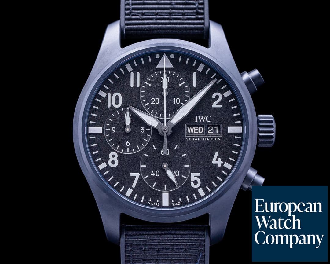 Image of IWC Pilot's Watch Chronograph 41mm Ceretanium 2022 UNWORN