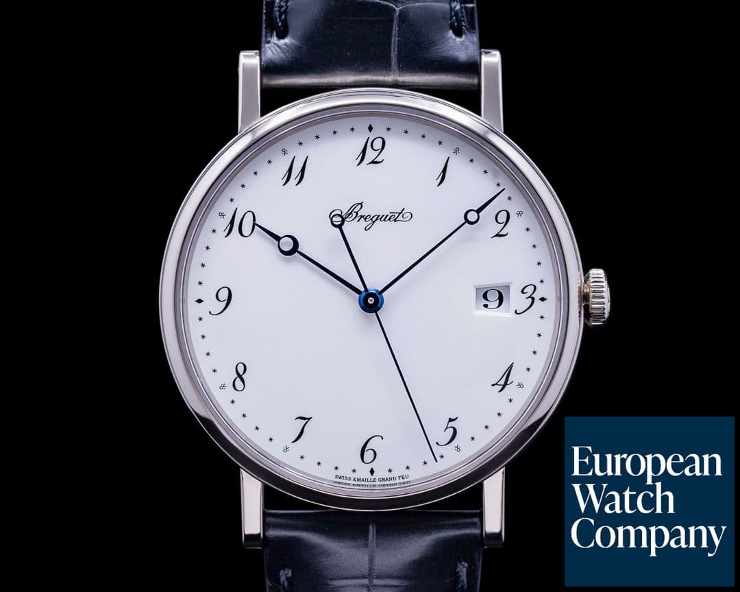 Image of Breguet Classique 5177BB Automatic Enamel Dial 18K White Gold