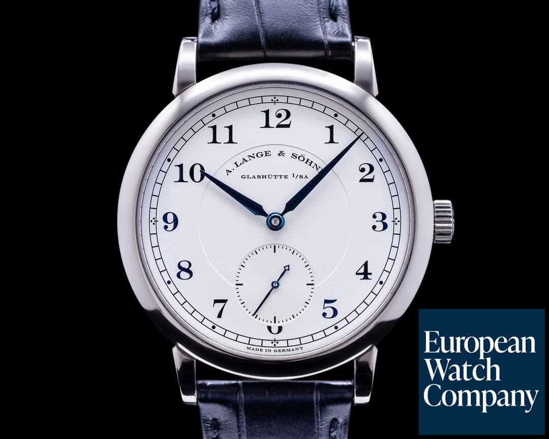 Image of A. Lange and Sohne 1815 18K White Gold Silver Dial 235.026 38.5MM