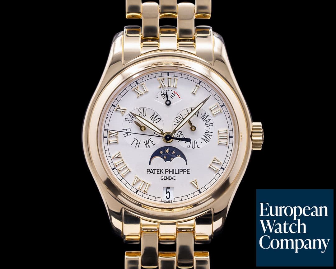 Image of Patek Philippe Annual Calendar 5036/1J Moonphase 18K Yellow Gold / Bracelet FULL SET