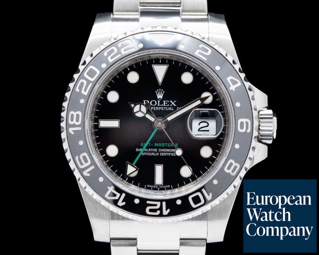 Image of Rolex GMT Master II 116710LN Ceramic SS 