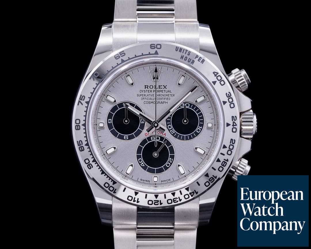 Image of Rolex Daytona 116509 Silver and Black Dial 18K White Gold 2022
