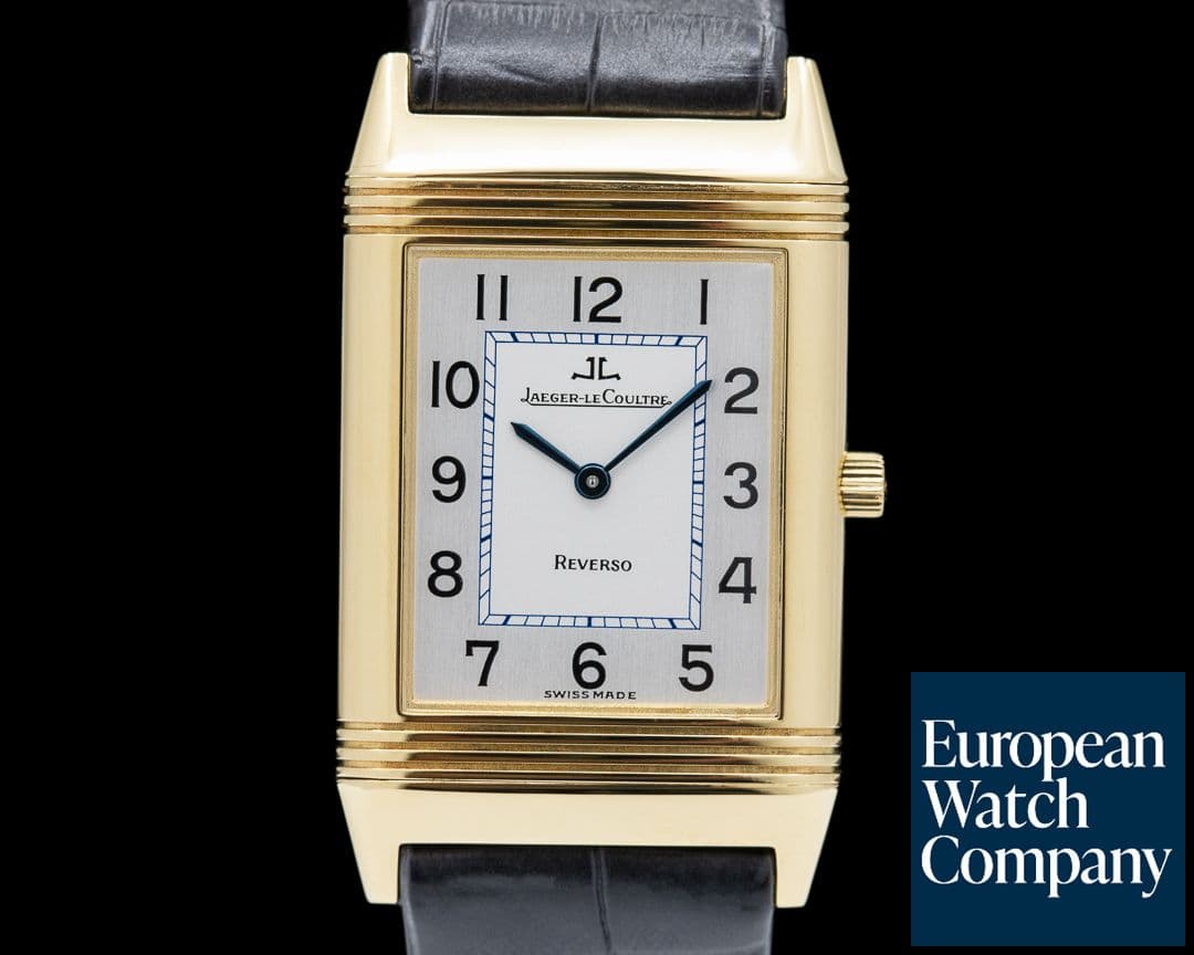 Image of Jaeger LeCoultre Reverso Classique Manual Wind 18K Yellow Gold / Deployant
