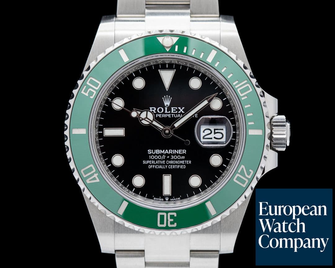 Image of Rolex Submariner Date 126610LV Kermit GREEN Ceramic Bezel 2020