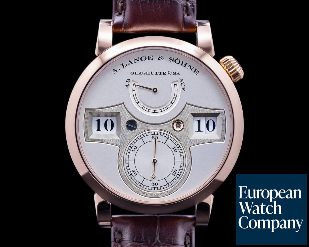 Image of A. Lange and Sohne Zeitwerk 140.032 18K Rose Gold