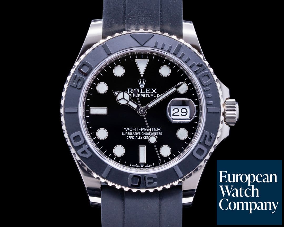 Image of Rolex Yacht Master 226659 18K White Gold / Rubber 42MM 2020