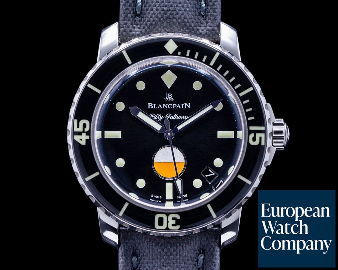 Image of Blancpain Tribute to Fifty Fathoms MilSpec SS LIMITED 38mm