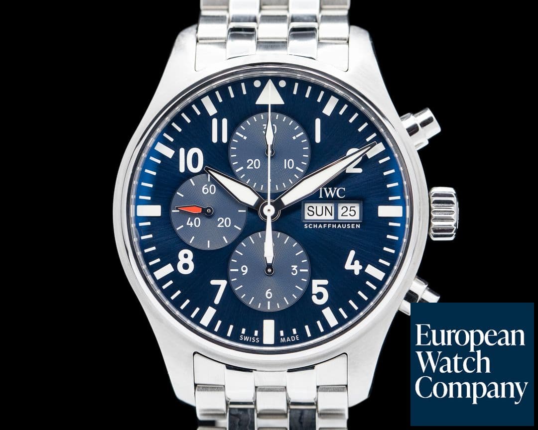 Image of IWC Pilot Chronograph SS Le Petite Prince / Bracelet