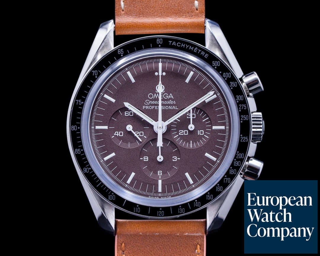 Image of Omega Speedmaster Professional Brown Dial "Sapphire Sandwich"