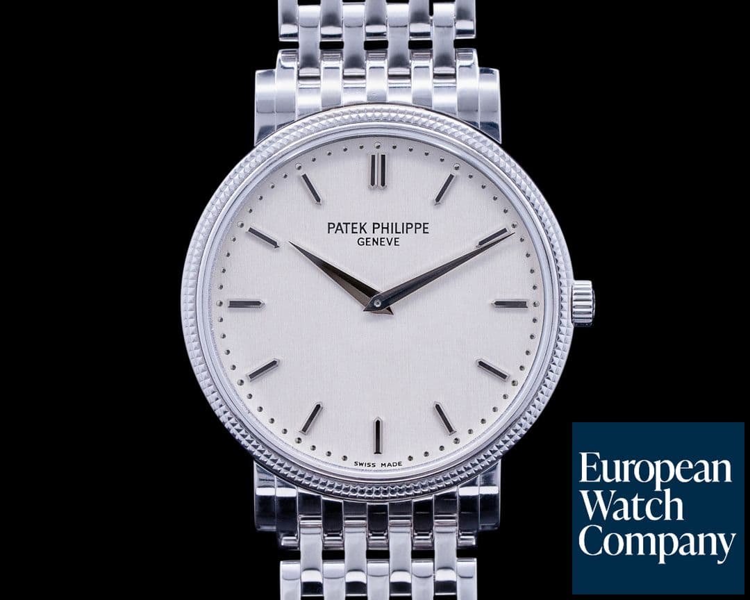 Image of Patek Philippe Calatrava Automatic 5120G 18K White Gold BRACELET