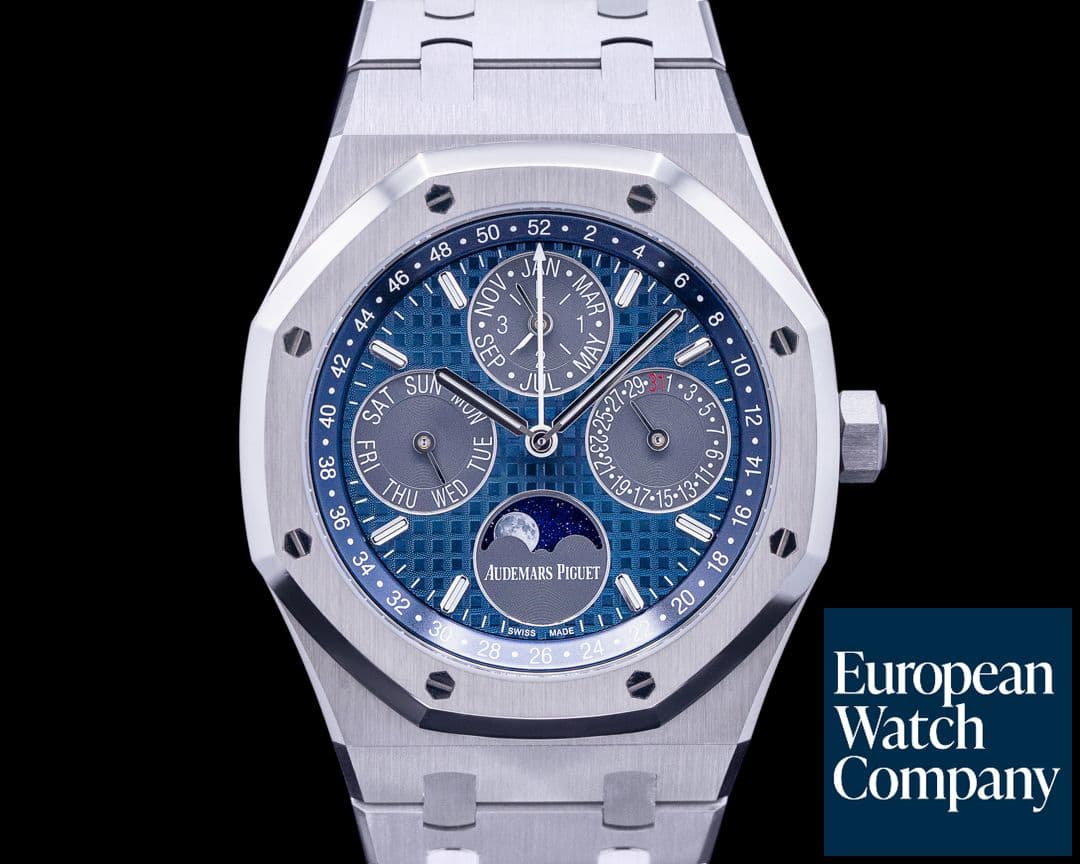 Image of Audemars Piguet Royal Oak 26574TI US EXCLUSIVE "Americas" Perpetual Calendar Titanium