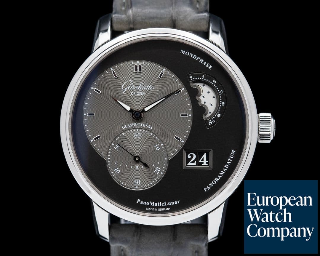 Image of Glashutte Original PanoMatic Lunar SS Grey Dial 2021