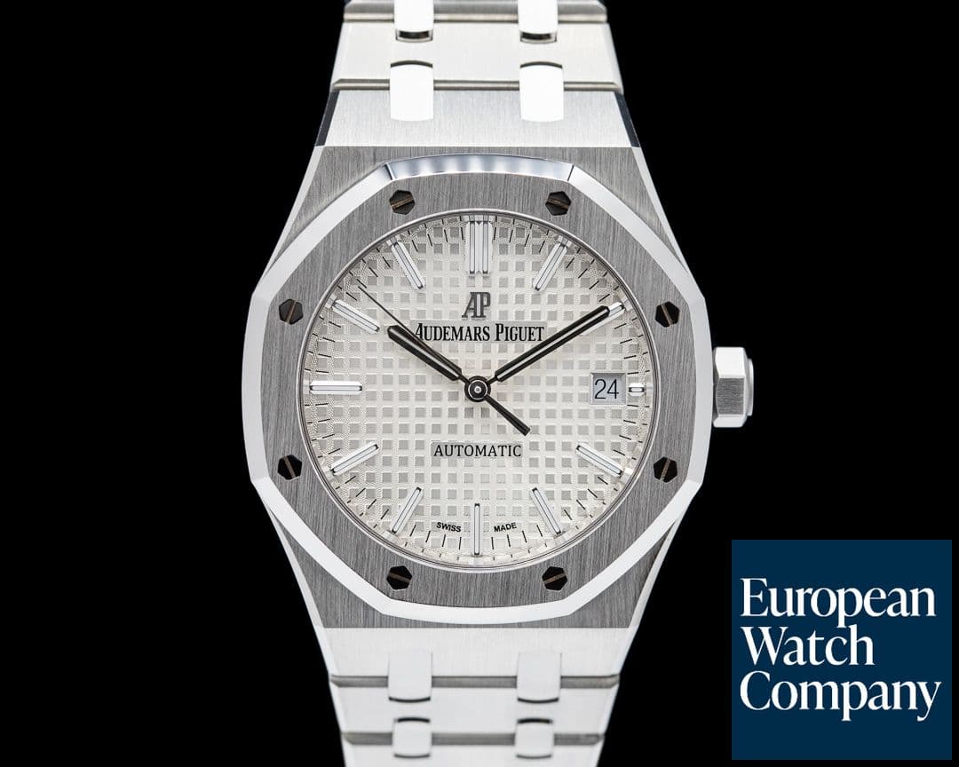 Image of Audemars Piguet Royal Oak 15450ST White Dial SS 37MM 