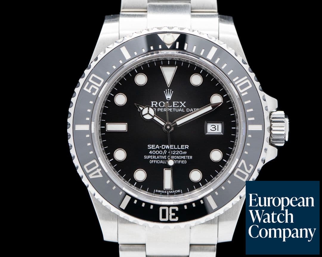 Image of Rolex Sea Dweller 4000 116600 SS DISCONTINUED FULL SET 