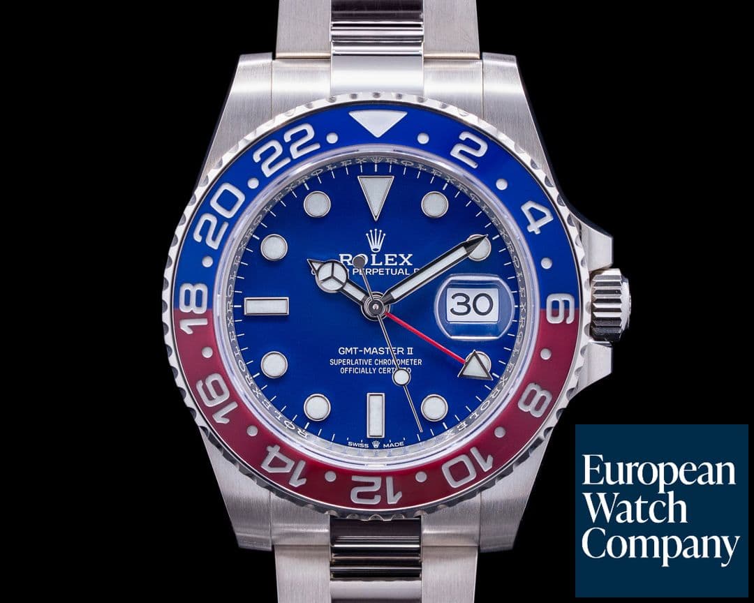 Image of Rolex GMT Master II 126719 Ceramic "Pepsi" 18k Blue Dial 2022