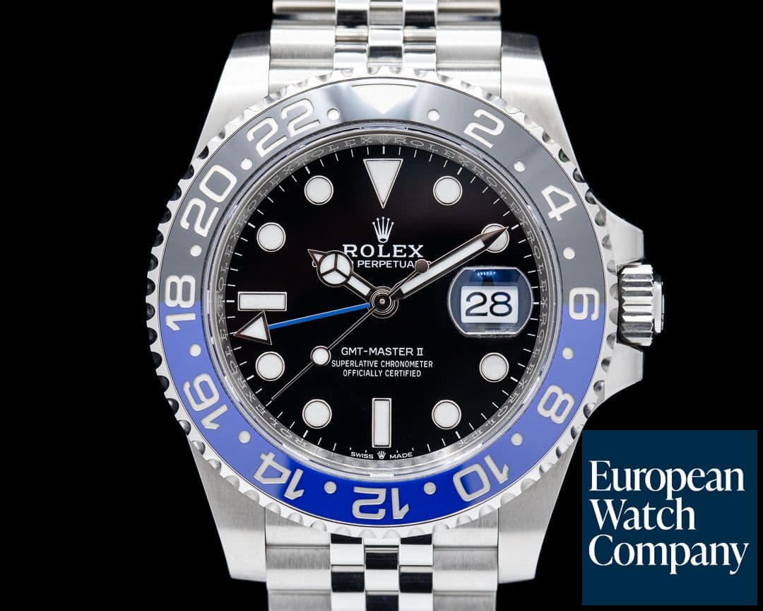 Image of Rolex GMT Master II 126710 Ceramic "Batman" SS / SS